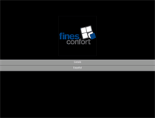 Tablet Screenshot of finesconfort.com